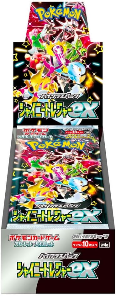 Pokemon Card (Japanese Version) Shiny Treasure EX Booster Box Sv4a - Japanese Pokemon TCG