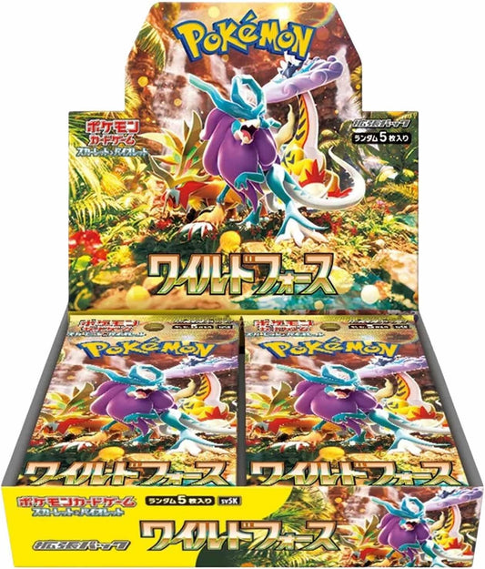 Pokemon Card (Japanese Version) Wild Force SV5K Booster Box - Japanese Pokemon TCG sv5k